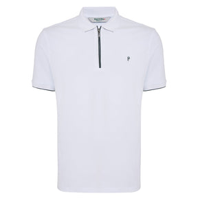 Polo Palestra 1914 - Masculina - Polo Mc Ziper - Branca