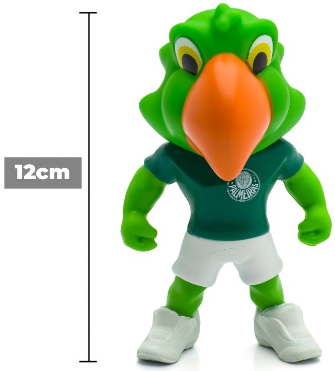 Mascote Periquito Oficial Fut Toy