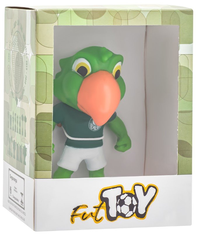 Mascote Periquito Oficial Fut Toy