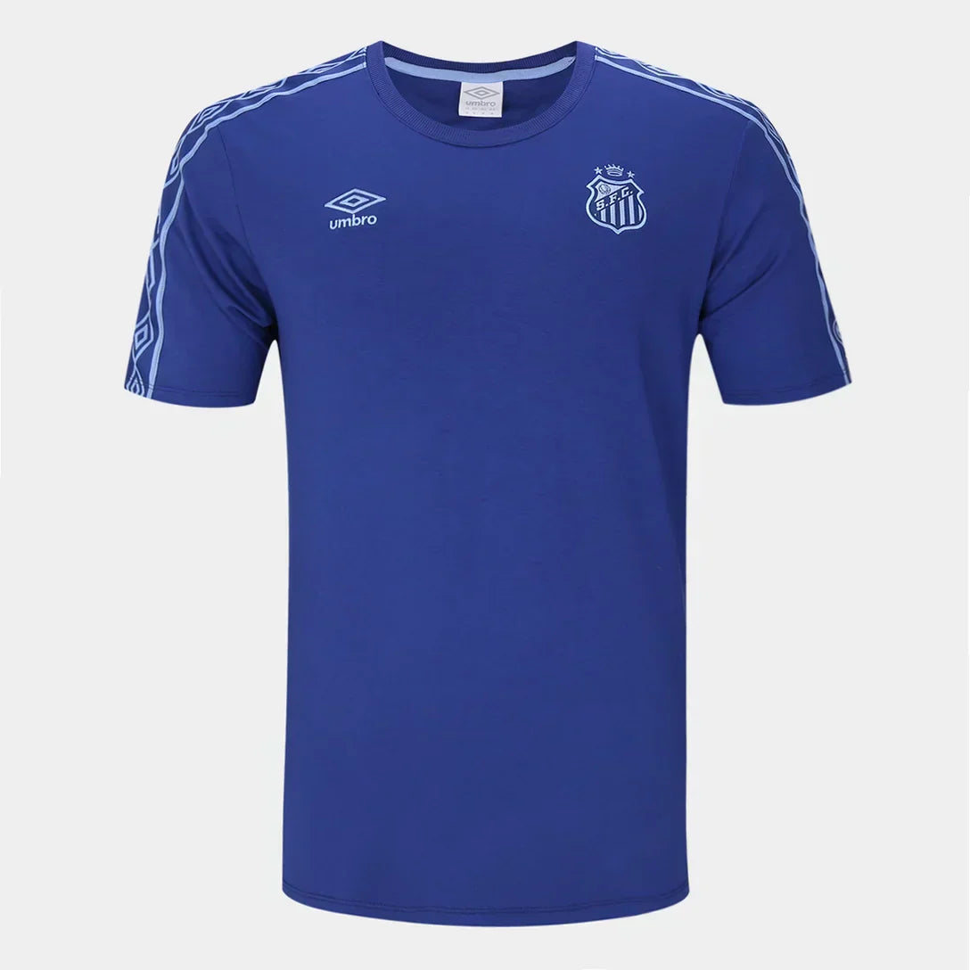 Camisa Santos 2024 Concentração Umbro Masculina - Marinho