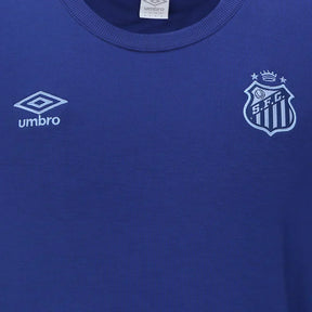 Camisa Santos 2024 Concentração Umbro Masculina - Marinho