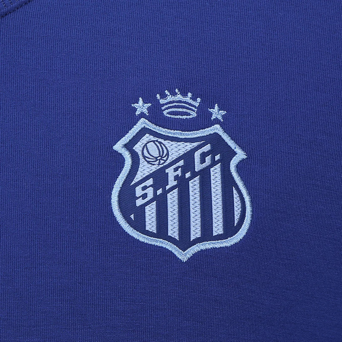 Camisa Santos 2024 Concentração Umbro Masculina - Marinho