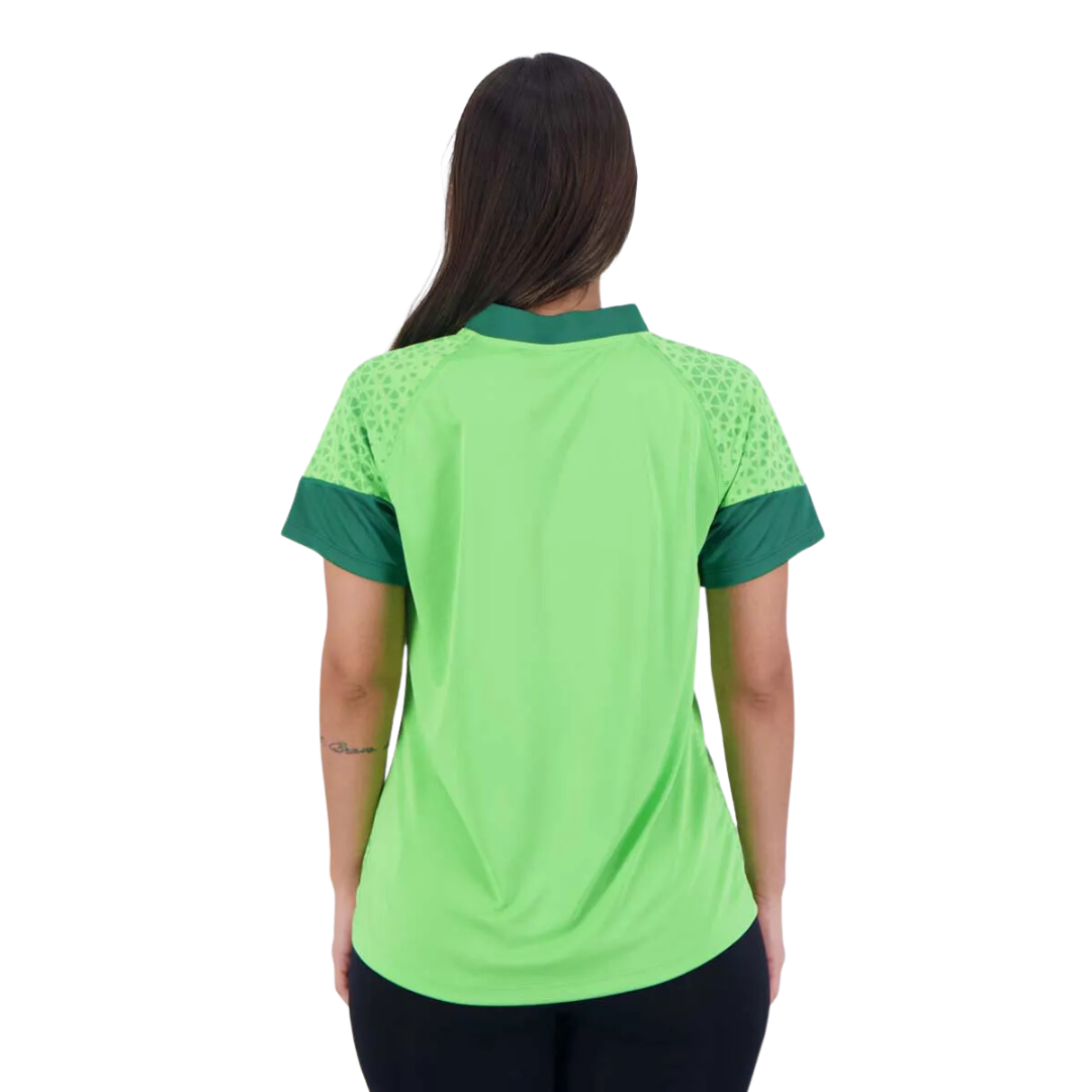 Camisa Puma Palmeiras Treino 2024 Feminina Verde