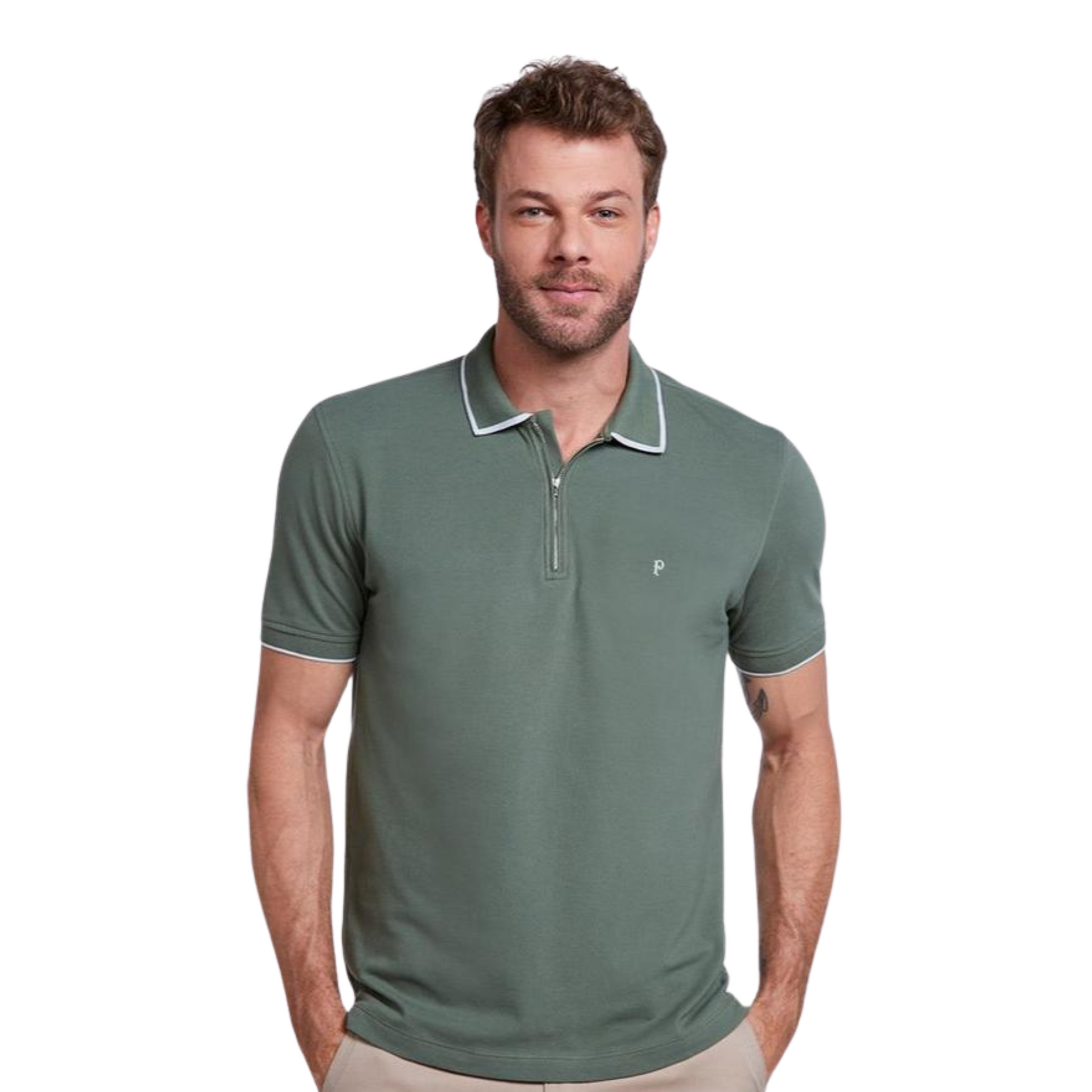 Polo Abel Ferreira MC Zíper - Palestra 1914-Verde Militar