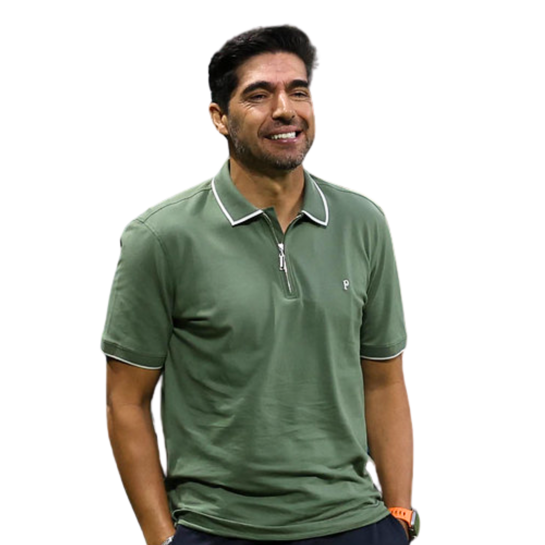 Polo Abel Ferreira MC Zíper - Palestra 1914-Verde Militar