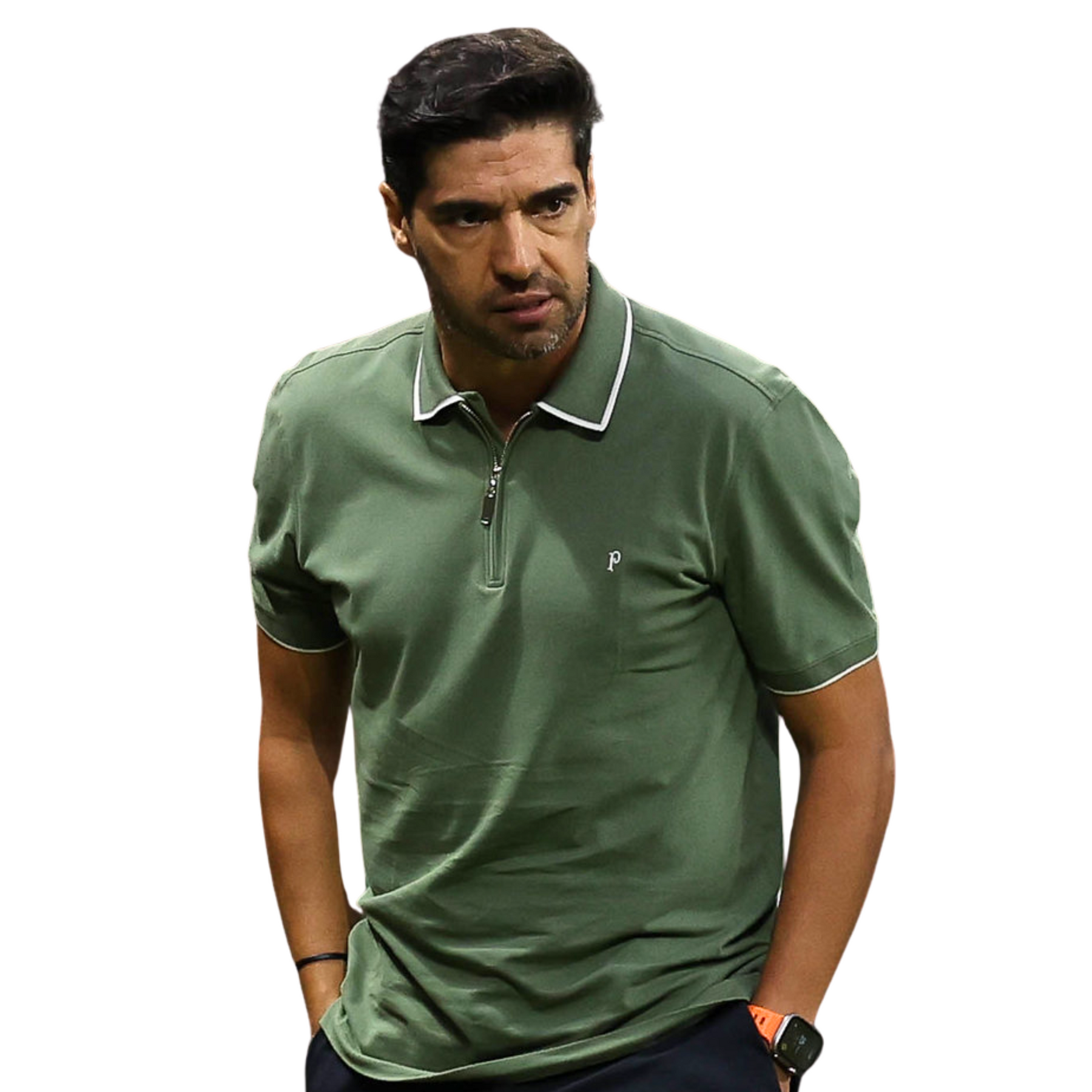 Polo Abel Ferreira MC Zíper - Palestra 1914-Verde Militar