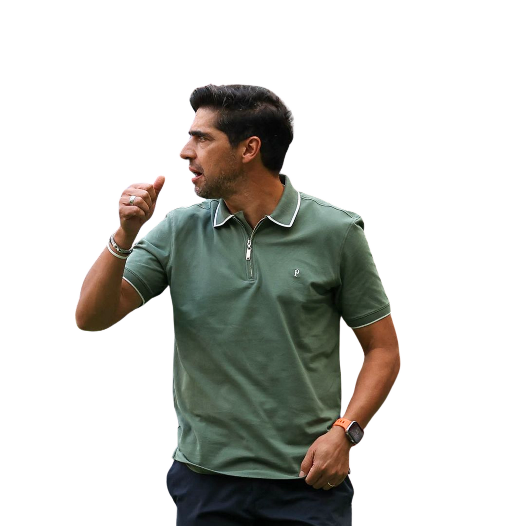 Polo Abel Ferreira MC Zíper - Palestra 1914-Verde Militar