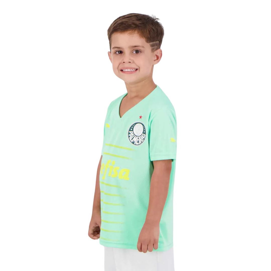 Camisa Puma Palmeiras III 2022 Juvenil