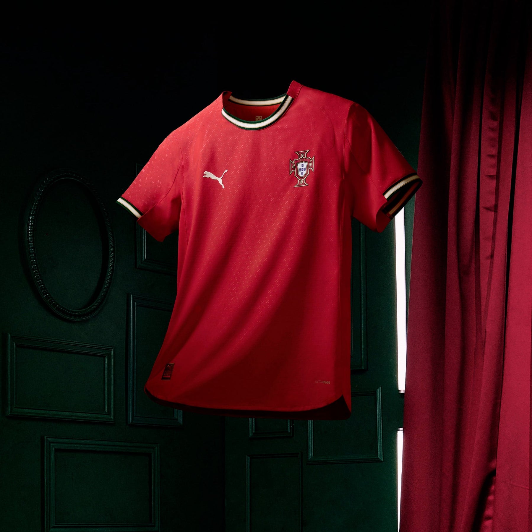 Camisa Portugal Home 2025 Juvenil