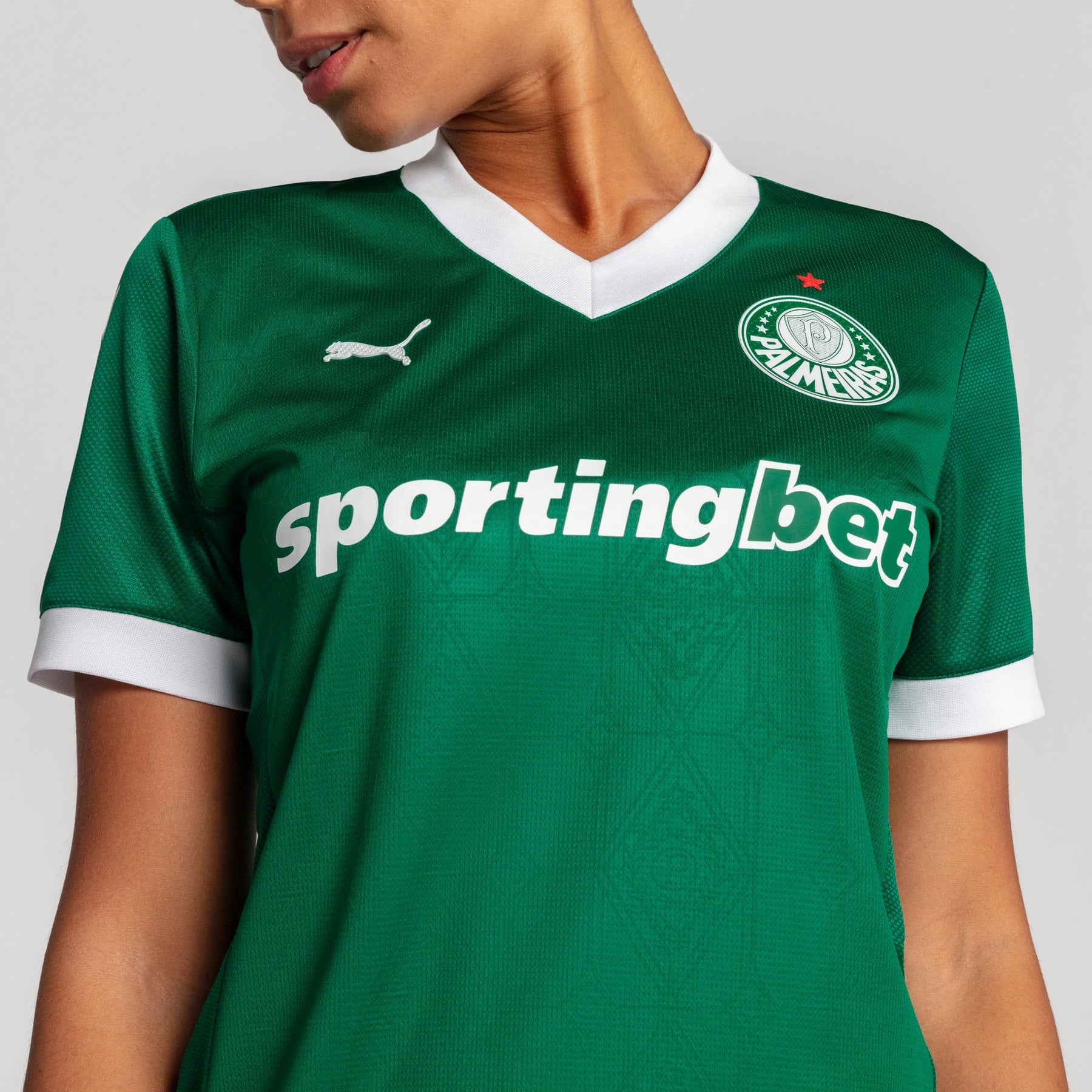 Camisa Palmeiras Jogadora HOME 2025 Feminina