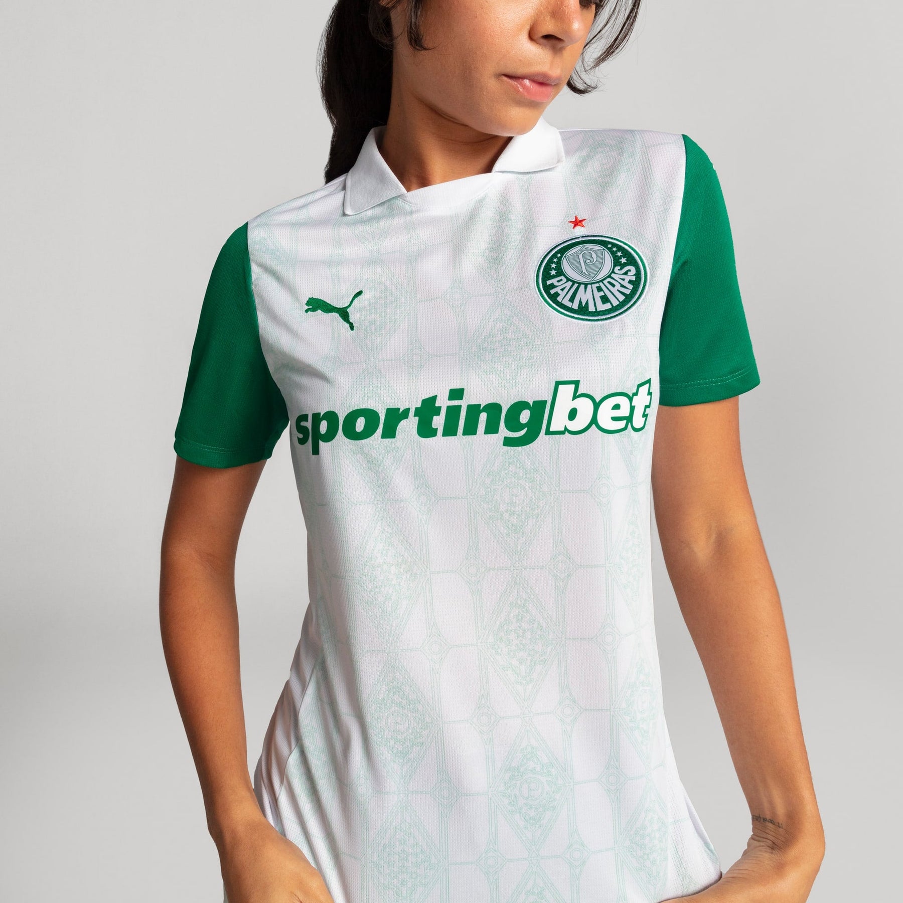 Camisa Palmeiras Torcedora AWAY 2025 Feminina