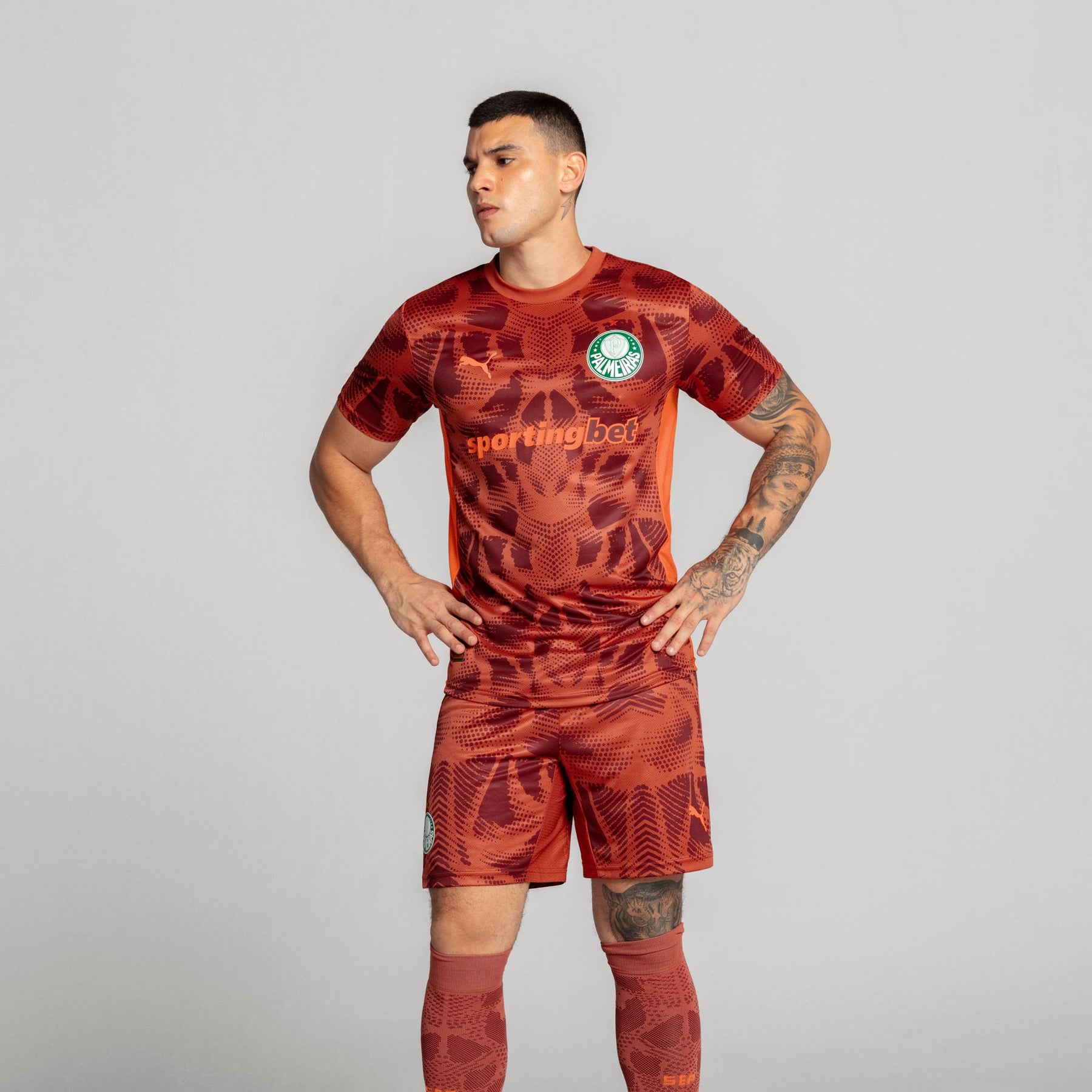 Shorts Goleiro Palmeiras Jogador AWAY 2025